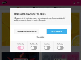 'tretti.se' screenshot