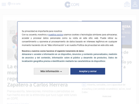 'cope.es' screenshot