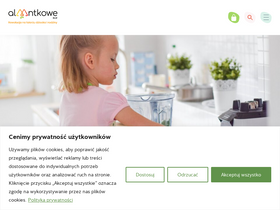 'alaantkoweblw.pl' screenshot