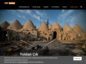 'trtavaz.com.tr' screenshot