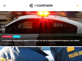 'elcontraste.cl' screenshot