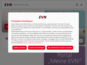 'evn.at' screenshot