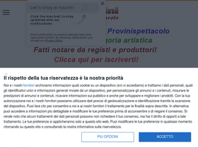 'provinispettacolo.it' screenshot