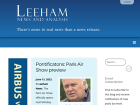 'leehamnews.com' screenshot