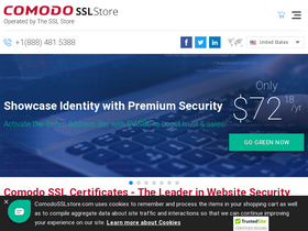 'comodosslstore.com' screenshot