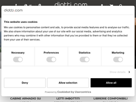 'diotti.com' screenshot