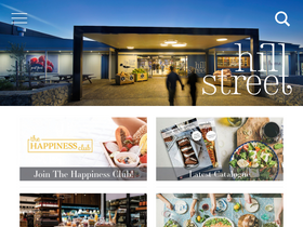 'hillstreetgrocer.com' screenshot