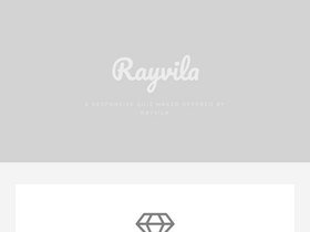 'rayvila.com' screenshot