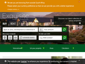 'pamgolding.co.za' screenshot