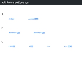 'apiref.com' screenshot