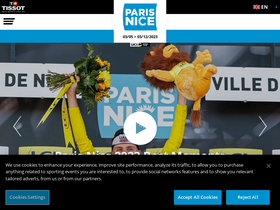 'paris-nice.fr' screenshot