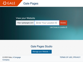 'galepages.com' screenshot