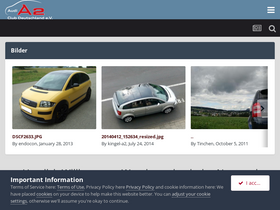 'a2-freun.de' screenshot