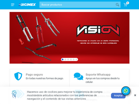 'bicimex.com' screenshot