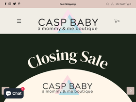 caspbaby.com homepage screenshot