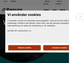 'resursbank.se' screenshot