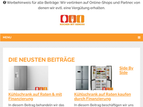 'kochen-mit-genuss.org' screenshot