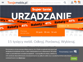 'twojemeble.pl' screenshot