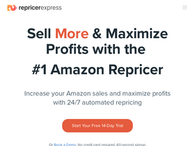 'repricerexpress.com' screenshot