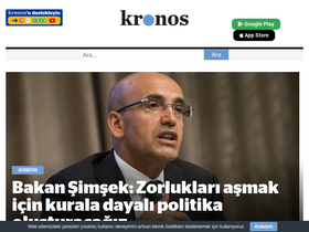 'kronos36.news' screenshot