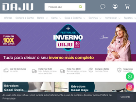 'daju.com.br' screenshot
