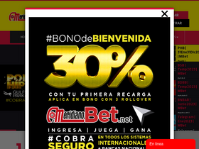 'meridianobet.net' screenshot