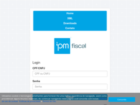'nfs-e.net' screenshot