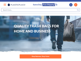 'plasticplace.com' screenshot