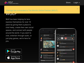 'palringo.com' screenshot