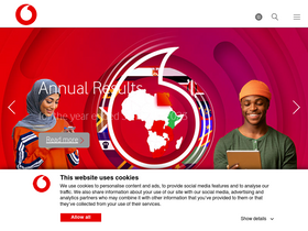 'vodacom.com' screenshot