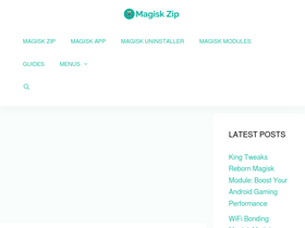 'magiskzip.com' screenshot