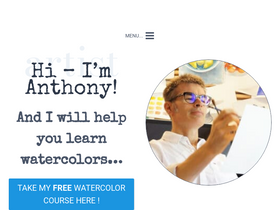 'watercoloraffair.com' screenshot
