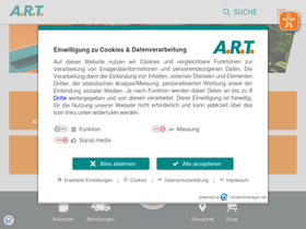 'art-trier.de' screenshot