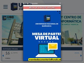 'unab.edu.pe' screenshot