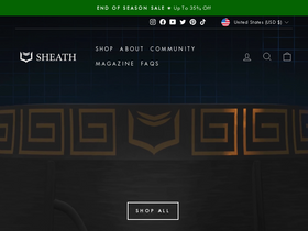 'sheathunderwear.com' screenshot
