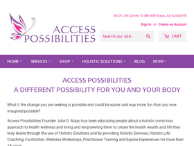 accesspossibilities.com homepage screenshot
