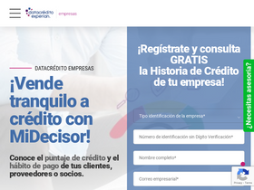 'datacreditoempresas.com.co' screenshot