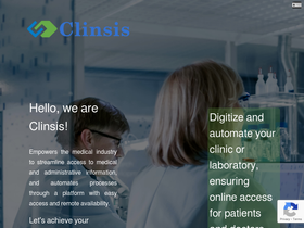 'clinsis.com' screenshot
