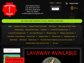 'southernedges.com' screenshot