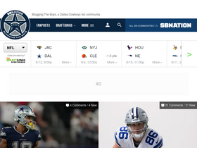 'bloggingtheboys.com' screenshot