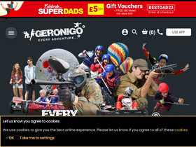 'geronigo.com' screenshot
