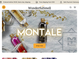 WonderfulSmell website screenshot