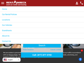 'rentawreck.com' screenshot