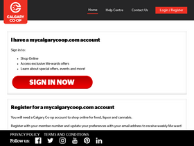 'mycalgarycoop.com' screenshot