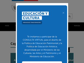 'biblioredes.gob.cl' screenshot