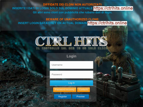 'ctrlhits.online' screenshot