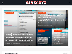 'gsm1x.xyz' screenshot