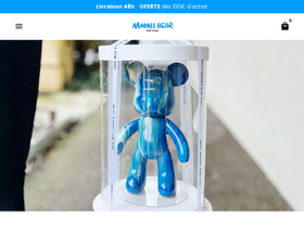 marblebear.fr homepage screenshot