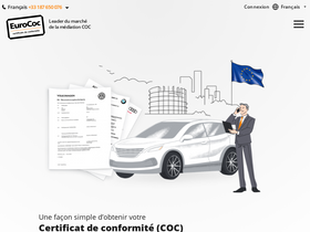 'eurococ.eu' screenshot