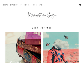 'momentumsaga.com' screenshot